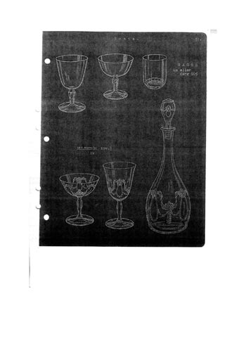 Kosta 1940 Swedish Glass Catalogue, Page 50