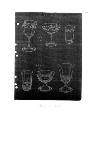 Kosta 1940 Swedish Glass Catalogue, Page 64