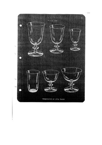 Kosta 1940 Swedish Glass Catalogue, Page 72