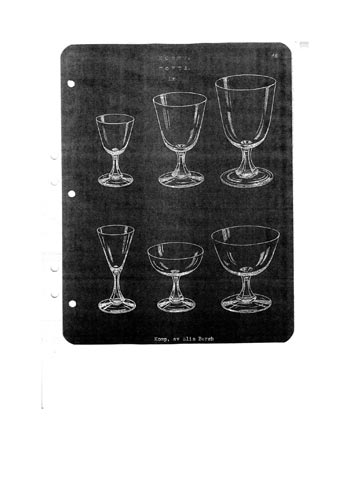 Kosta 1940 Swedish Glass Catalogue, Page 75