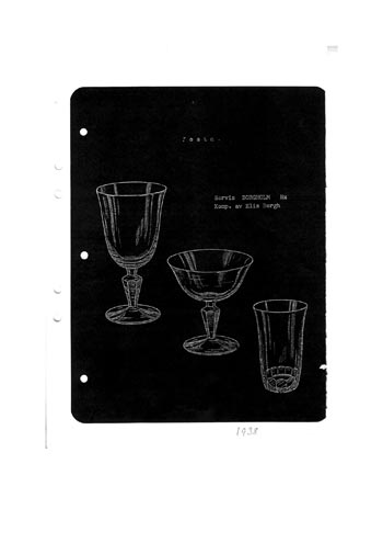 Kosta 1944 Swedish Glass Catalogue, Page 7