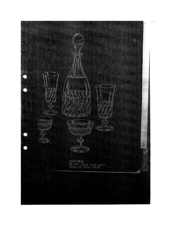 Kosta 1944 Swedish Glass Catalogue, Page 100