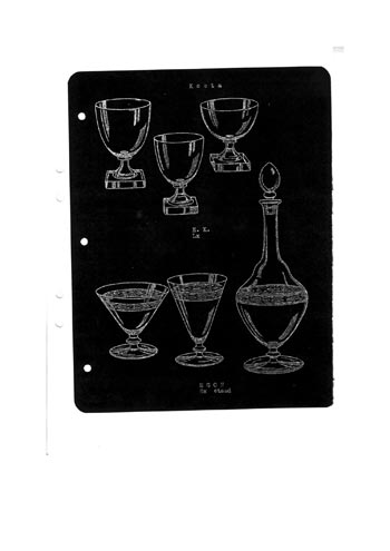 Kosta 1944 Swedish Glass Catalogue, Page 18