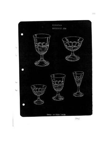 Kosta 1944 Swedish Glass Catalogue, Page 19