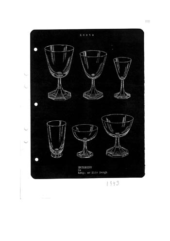 Kosta 1944 Swedish Glass Catalogue, Page 24