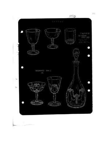 Kosta 1944 Swedish Glass Catalogue, Page 34