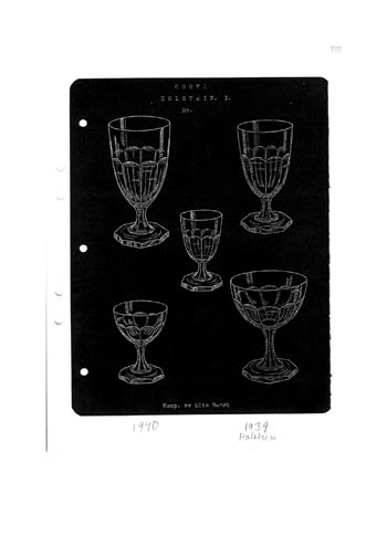 Kosta 1944 Swedish Glass Catalogue, Page 38