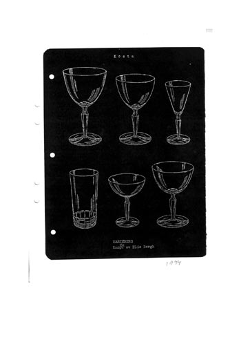 Kosta 1944 Swedish Glass Catalogue, Page 63