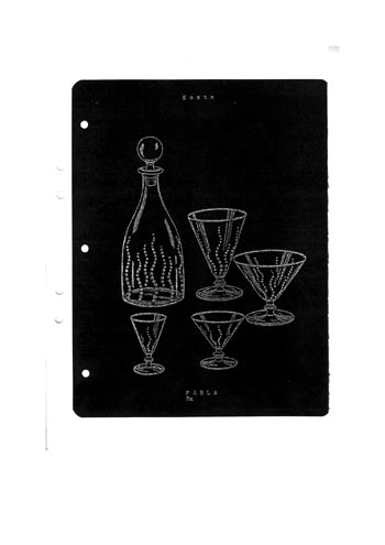 Kosta 1944 Swedish Glass Catalogue, Page 70