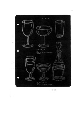 Kosta 1944 Swedish Glass Catalogue, Page 77