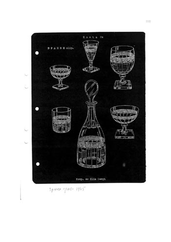 Kosta 1944 Swedish Glass Catalogue, Page 81