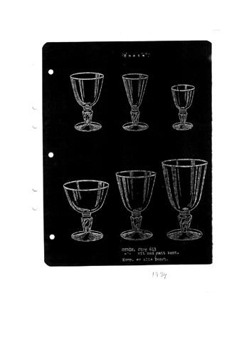 Kosta 1944 Swedish Glass Catalogue, Page 86