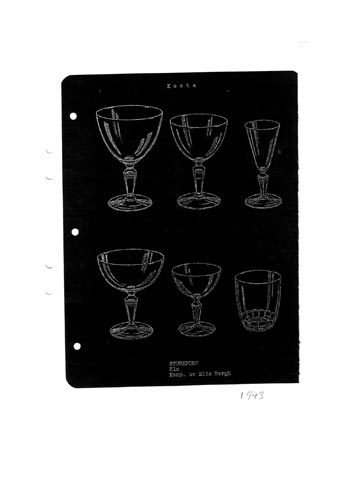 Kosta 1944 Swedish Glass Catalogue, Page 88