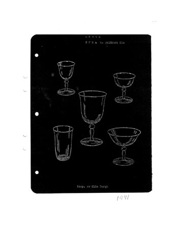 Kosta 1944 Swedish Glass Catalogue, Page 90