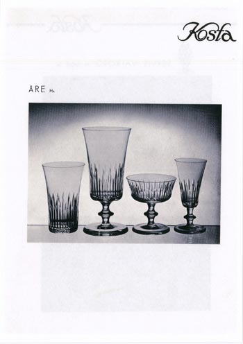 Kosta 1956 Swedish Glass Catalogue, Page 61