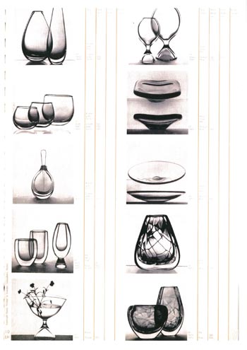 Kosta 1960 Swedish Glass Catalogue, Page 10