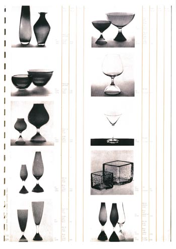 Kosta 1960 Swedish Glass Catalogue, Page 11