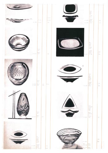Kosta 1960 Swedish Glass Catalogue, Page 24
