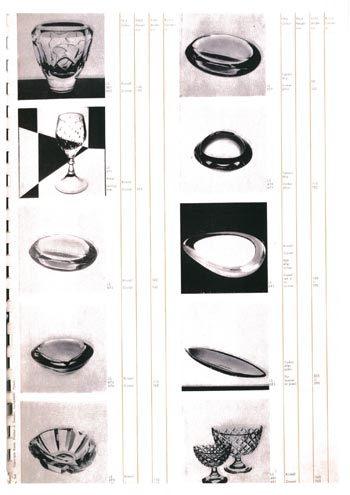 Kosta 1960 Swedish Glass Catalogue, Page 26