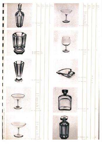 Kosta 1960 Swedish Glass Catalogue, Page 31