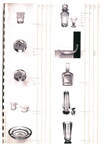 Kosta 1960 Swedish Glass Catalogue, Page 33