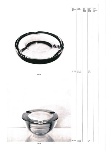 Kosta 1966 Swedish Glass Catalogue, Page 101