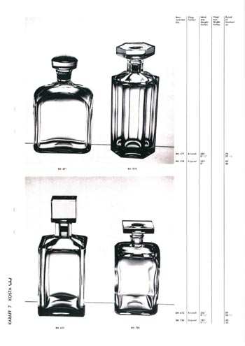 Kosta 1966 Swedish Glass Catalogue, Page 73
