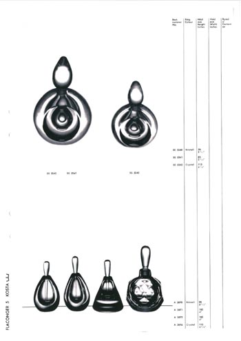 Kosta 1966 Swedish Glass Catalogue, Page 84