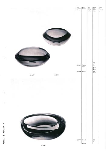Kosta 1966 Swedish Glass Catalogue, Page 97