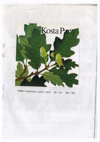 Kosta 1974 Swedish Glass Catalogue, Page 44