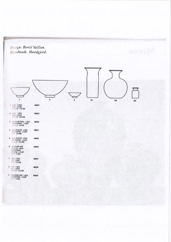 Kosta Boda 1989 Swedish Glass Catalogue - The Box of Glass, Page 210