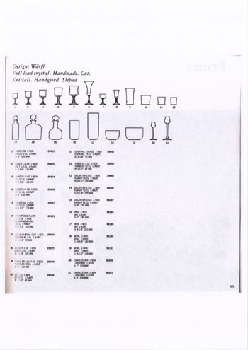Kosta Boda 1989 Swedish Glass Catalogue - The Box of Glass, Page 283