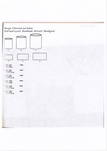 Kosta Boda 1989 Swedish Glass Catalogue - The Box of Glass, Page 33