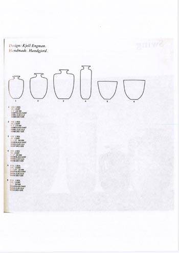 Kosta Boda 1989 Swedish Glass Catalogue - The Box of Glass, Page 61