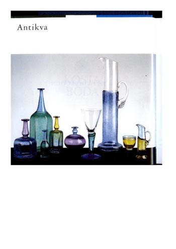 Kosta Boda 1992 Swedish Glass Catalogue - 250th Anniversary, Page 6