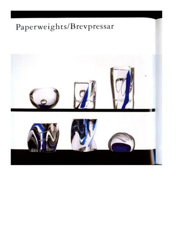 Kosta Boda 1992 Swedish Glass Catalogue - 250th Anniversary, Page 154