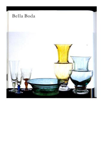 Kosta Boda 1992 Swedish Glass Catalogue - 250th Anniversary, Page 54