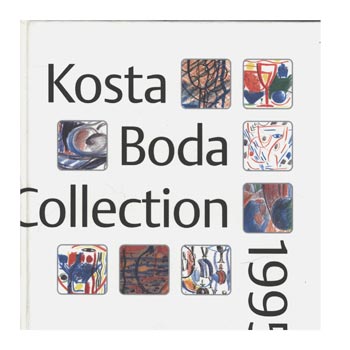 Kosta Boda 1995 Swedish Glass Catalogue, Front Cover