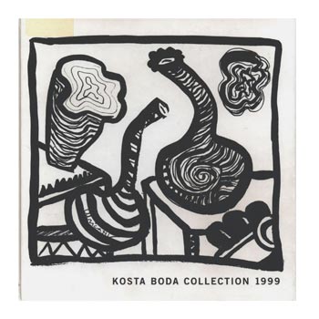 Kosta Boda 1999 Swedish Glass Catalogue, Front Cover