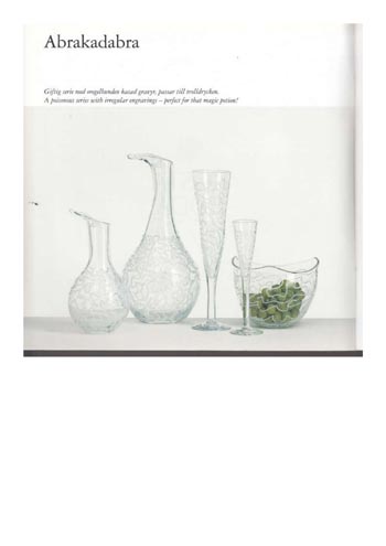 Kosta Boda 2000 Swedish Glass Catalogue - Artist Collection, New Items, Page 2