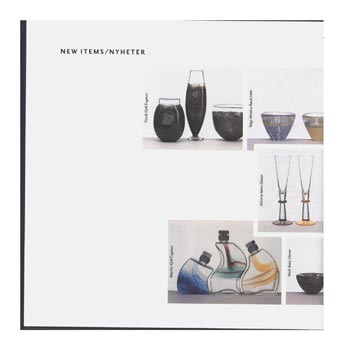 Kosta Boda 2000 Swedish Glass Catalogue, Page 6