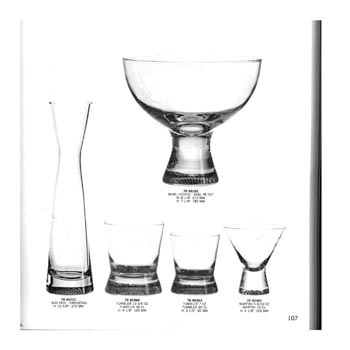 Kosta Boda 2005 Swedish Glass Catalogue - Glass With Personality, Page 107