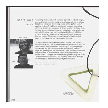 Kosta Boda 2005 Swedish Glass Catalogue - Glass With Personality, Page 204