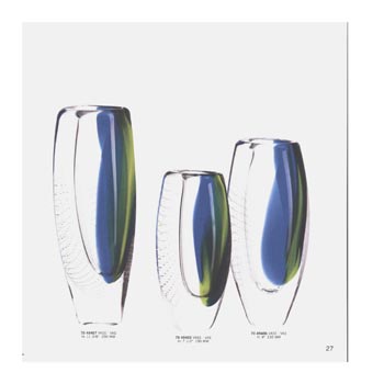 Kosta Boda 2005 Swedish Glass Catalogue - Glass With Personality, Page 27