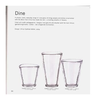 Kosta Boda 2005 Swedish Glass Catalogue - Glass With Personality, Page 64