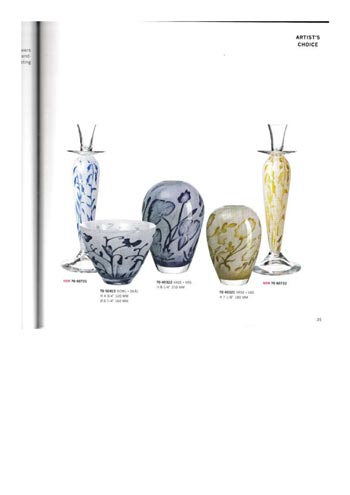 Kosta Boda Autumn 2007 Swedish Glass Catalogue - Glass With Personality, Page 35