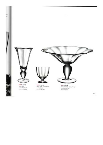 Kosta Boda Autumn 2007 Swedish Glass Catalogue - Glass With Personality, Page 47