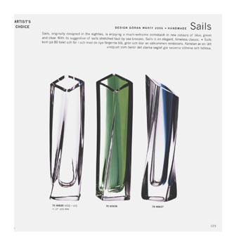 Kosta Boda 2007 Swedish Glass Catalogue - Glass With Personality, Page 123