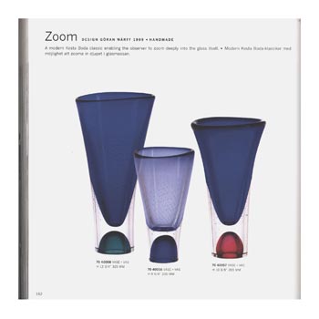 Kosta Boda 2007 Swedish Glass Catalogue - Glass With Personality, Page 162