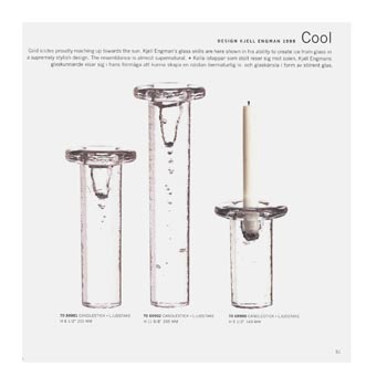 Kosta Boda 2007 Swedish Glass Catalogue - Glass With Personality, Page 51